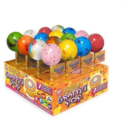 Productafbeelding van Zed Jawbreaker Graffiti Lolly - 16 lolly's x 55 gram
