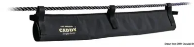 Produktbild von Caddy Kabel organizer schwarz 100 cm Osculati 06.451.06