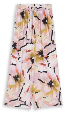 Produktbild von Loose Fit Palazzo Hose mit Muster