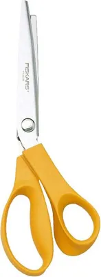 Produktbild von Fiskars 003807 Schrein-/Bastelschere Universal Gerader Schnitt Orange, Silber