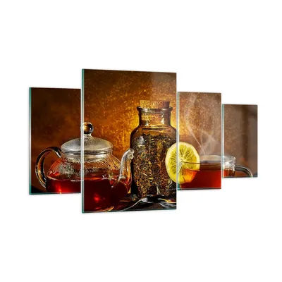 Produktbild von Bilder auf glas - Asien tee geschmack gesundheit - 160x90cm - Glasbilder - Wandbilder - Kunstdruck - zum Aufhängen bereit - Wanddekoration aus Glas - Glas Bilder - Wandbild auf Glas - GDL160x90-2434