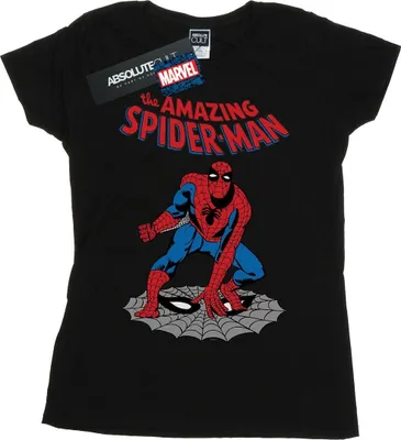 Produktbild von Marvel - "The Amazing Spider-Man" T-Shirt für Damen BI34273 (M) (Schwarz)