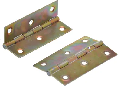 Obrázek produktu pro Aqbau® Válcované panty Poloviční šířka 70 mm x 42 mm Nábytkové panty Pozinkované 100 kusů