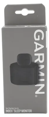 Produktbild von Garmin Index Sleep Monitor, Schwarz, Herzfrequenz, Respiratory rate, Akku, 41,7 mm, 37,6 mm, 7,8 mm