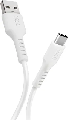 Obrázok produktu pre SBS TECABLEMICROC10W, 1 m, USB A, USB C, USB 2.0, 0,48 Gbit/s, Biela