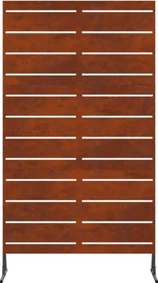 Produktbild von vidaXL Sichtschutz 100 x 50 x 180 cm Wetterfeststahl Rostoptik