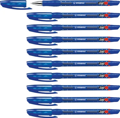 Produktbild von Kugelschreiber - STABILO Exam Grade - 10er Pack - blau