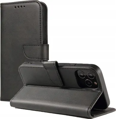 Immagine prodotto di Magnet Case Custodia elegante con patta e funzione stand Poco M4 Pro 5G Nero