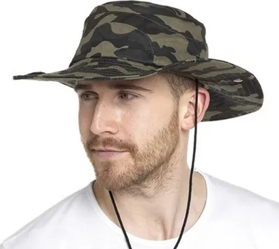Obrázek produktu pro Tom Franks - Kovbojský klobouk pro muže maskovací vzor 1695 (M/L) (maskovací)