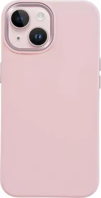 Produktbild von Crong, Hülle iPhone 15 Plus MagSafe Weiches Silikon Stoßfest, Rosa