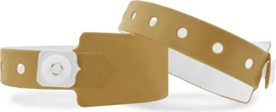 Produktbild von CombiCraft Vinyl Einlassbänder Gold mit Druckverschluss - 500 Stück