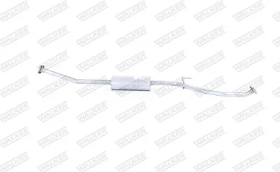 Produktbild von WALKER 23437 Mittelschalldämpfer Schalldämpfer für NISSAN MICRA III (K12)