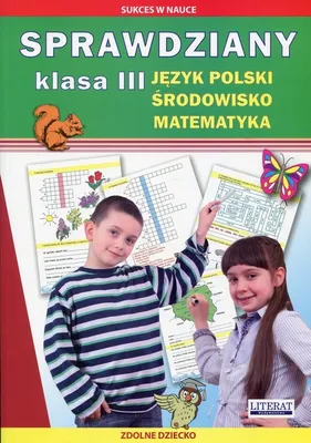 Zdjęcie produktu dla Sprawdziany 3 Język polski Środowisko Matematyka