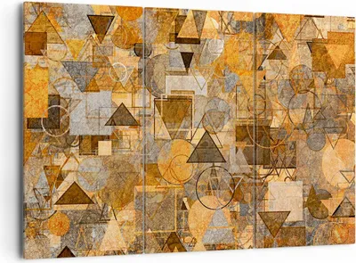 Produktbild von Bild auf Leinwand - Leinwandbild - Abstraktion modern - 165x110cm - Wand Bild - Wanddeko - Leinwanddruck - Bilder - Kunstdruck - Wanddekoration - Leinwand bilder - Wandkunst - CE165x110-4021