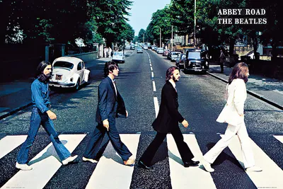Produktbild von Poster The Beatles Abbey Road 91.5x61cm