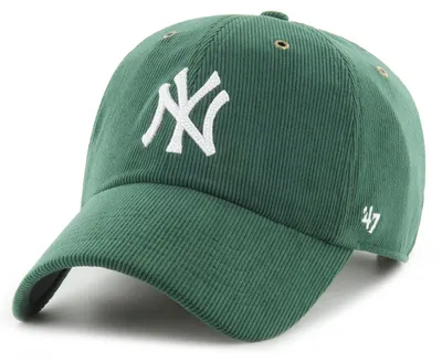 Produktbild von '47 Brand Cap MLB New York Yankees Thin Cord '47 Clean Up Dark Green
