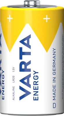 Image de Piles Varta Energy LR20/D 1,5 V
