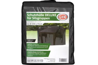 Produktbild von Schutzhülle Sitzgruppe rund anthrazit Oxford Gewebe 200 cm Ø