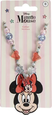Image de Collier Disney Minnie pour enfants - Bijoux fantaisie colorés & idée cadeau
