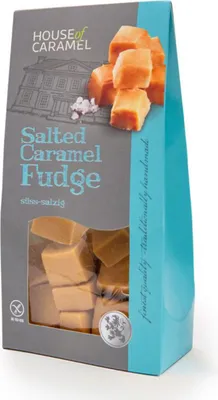 Produktbild von Fudge Salted Caramel feine Weichkaramell mit Butter und Salz 120g