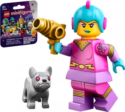 Produktbild von 71046 – LEGO Minifigures – RETRO-RAUMFAHRT-HELDIN col26-4 / Weltraum Serie 26