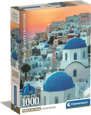 Zdjęcie produktu dla CLE puzzle 1000 Compact Santorini 39912
