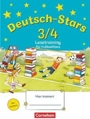 Obrázek produktu pro Deutsch-Stars 3./4. Schuljahr. Lesetraining für Fußballfans