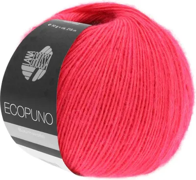 Produktbild von Lana Grossa Ecopuno 036 Himbeer 50g