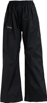 Obrázek produktu pro Regatta Great Outdoors chlapecké kalhoty do deště Adventure Tech Pack It RG686 (7-8 let (128)) (Black)