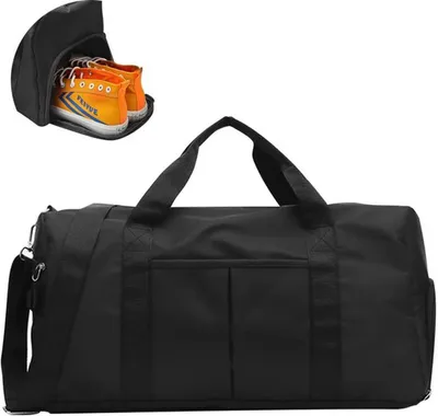 Produktbild von Unyqoos® Multifunktionale Sport- und Reisetasche mit Schuhfach und wasserdichten Fächern für Sport und Reisen