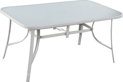Image de Table de jardin "Cordoba" - Phoenix - 6 places - Blanc