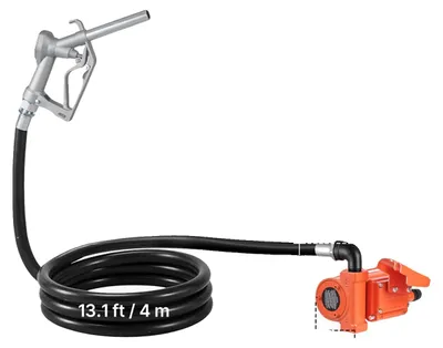 Immagine prodotto di Pompa di trasferimento carburante, portata da 10 a 15 GPM, protezione contro il surriscaldamento, modello 15 GPM tipo A