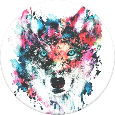 Produktbild von POPSOCKETS Wolf Handy Ständer