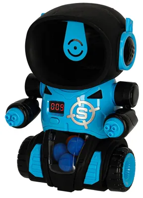 Productafbeelding van KIK KX3636 Schietspel Robot - doel, 2 pistolen, 24 schuimballen