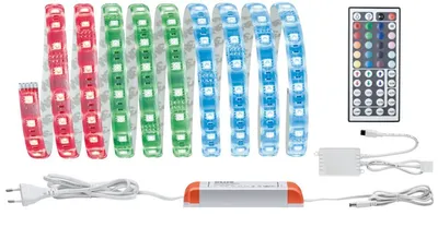 Produktbild von Paulmann Function MaxLED RGB Basisset 3m 40W 230/24V 60VA Silber Kunststoff