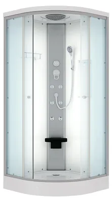 Produktbild von Duschkabine Fertigdusche Dusche Komplettkabine D10-00T0 80x80 cm