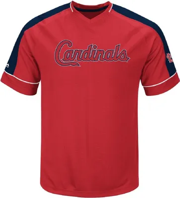 Produktbild von MLB St. Louis Cardinals T-Shirt Lead Hitter Jersey Shirt Trikot Warm Up Baseball