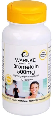 Obrázok produktu pre Bromelaín 500 mg tablety 100 kapsúl