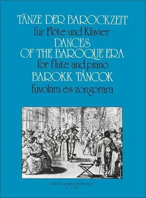 Produktbild von Tänze der Barockzeitfü Flöte und Klavier