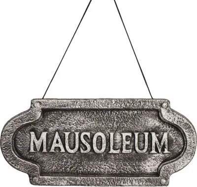 Produktbild von Halloween Hängeschild "Mausoleum" | 44,5x20x3 cm