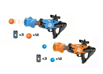 Zdjęcie produktu dla Pistolet na kulki piankowe 42 cm