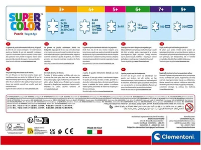 Obrázek produktu pro Clementoni 21760, Itálie, 01/09/2026, 450 g, 249 mm, 33 mm, 343 mm