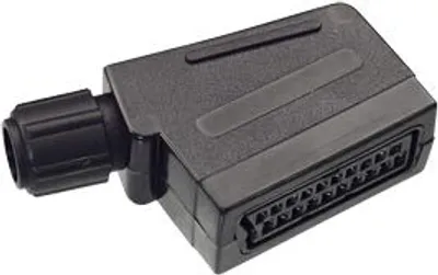Produktbild von S/CONN maximum connectivity Adapter Video/ Audio-Scartkupplung (94001)