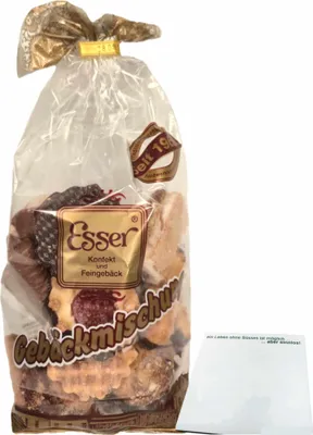 Produktbild von Esser Gebäckmischung (250g Beutel) + usy Block