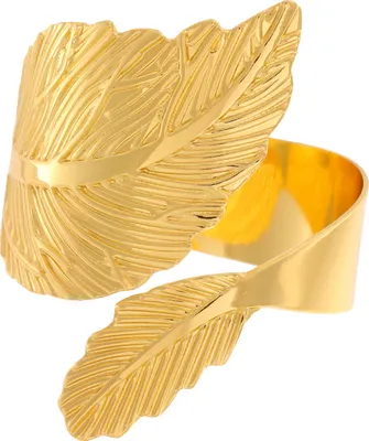 Produktbild von Serviettenringe in Ahornblattform, Gold-/Silberlegierung, offene Serviettenhalter, glatte, gratfreie Serviettenschnallen für Hochzeits-, Dinner- und Party-DIY-Dekoration