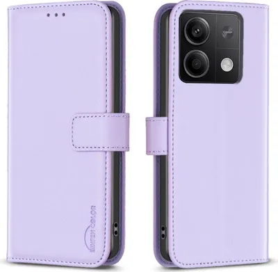 Produktbild von Xiaomi Redmi Note 13 4G Hülle - BINFEN Klapphülle - Pink