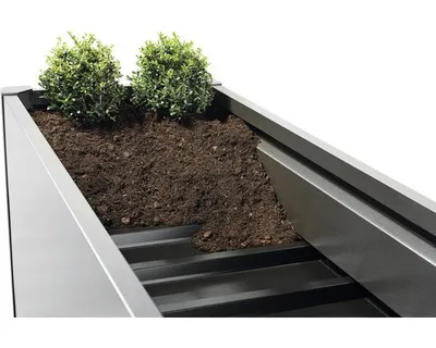Produktbild von Biohort 65046, Rechteckig, Grau, Metallisch, Zwischenboden, 980 mm, 1000 mm, 30 mm