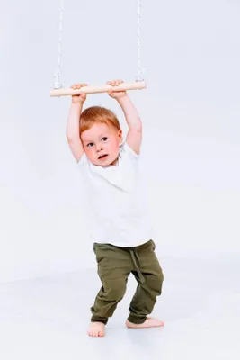 Immagine prodotto di Altalena per bambini Altalena per bambini Altalena a traliccio in legno Seggiolino per bambini Altalena per bambini