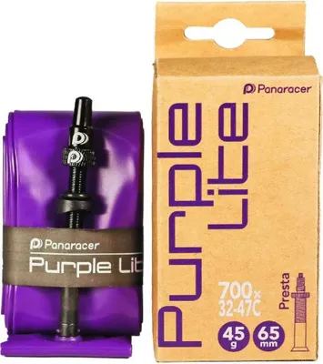 Obrázek produktu pro Panaracer Tpu Lite Presta 65 Mm cyklistická trubka fialová 700C / 23-32 fialová 700C