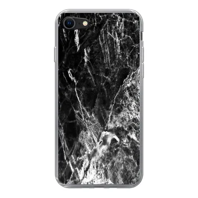 Produktbild von MuchoWow® Handyhülle Schutzhülle Hülle für iPhone SE 2022 Marmor - Stein - Luxus Silikon Softcase Handy Hülle - Schutzhülle